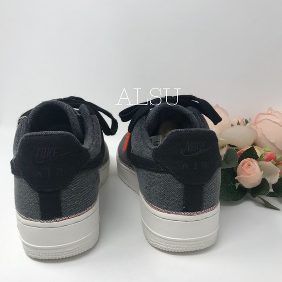 Nike Air Force 1’07 PRM Black Summit WhiteW AUTHEN - Picture 5 of 8